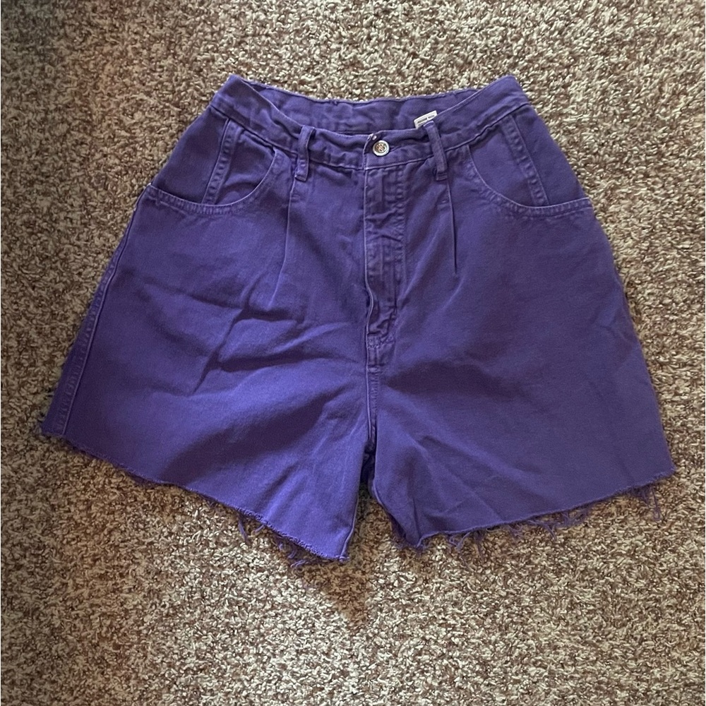 Bill Blass vintage purple cut offs